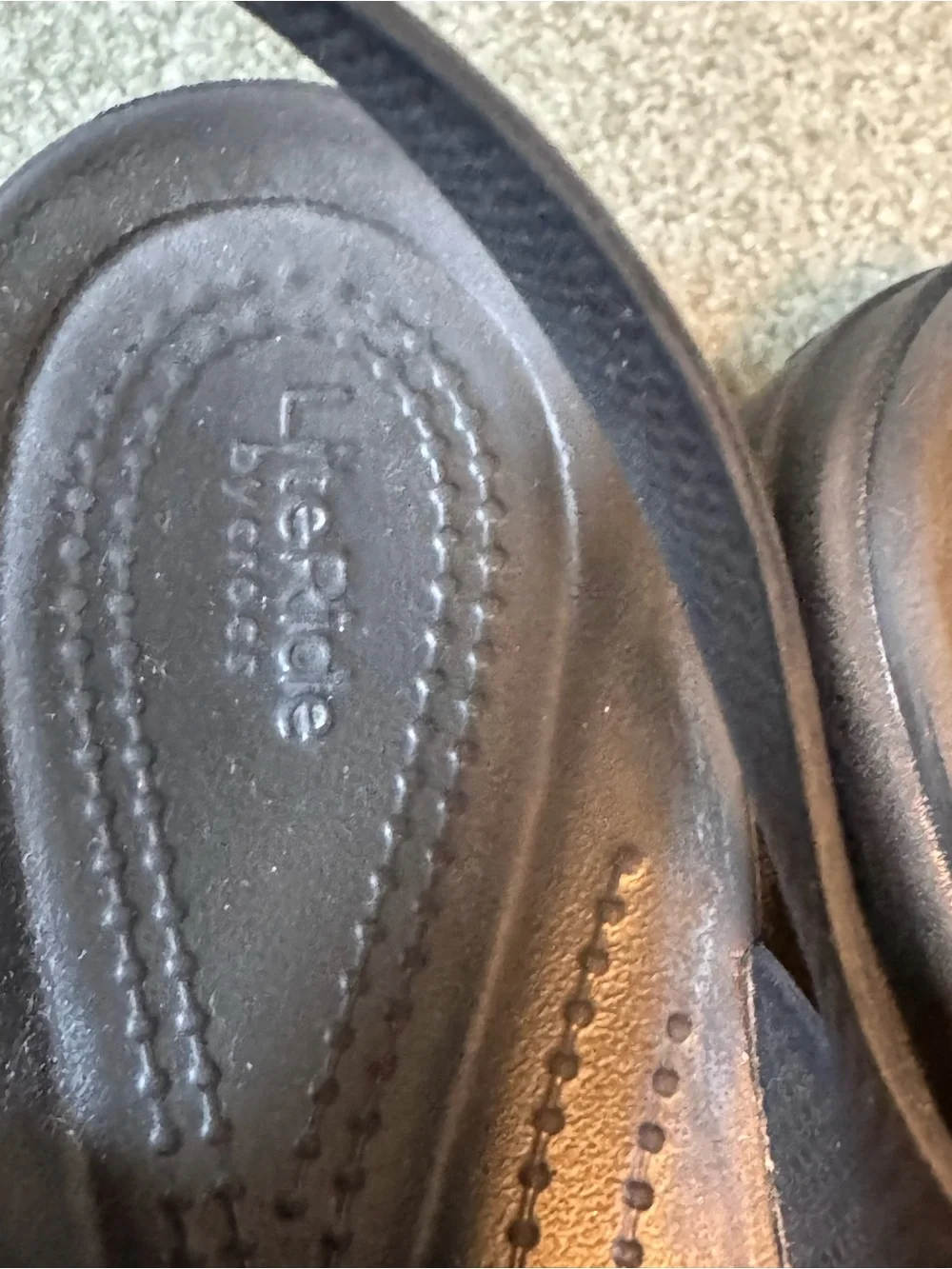 CROCS platform sandals